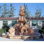 Большой скульптурный садовый фонтан-2011